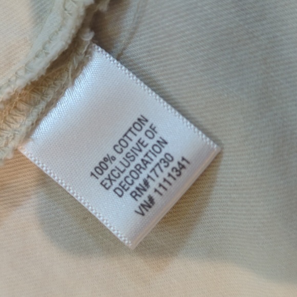 Converse Women's cream cotton Jacket - Picture 11 of 13